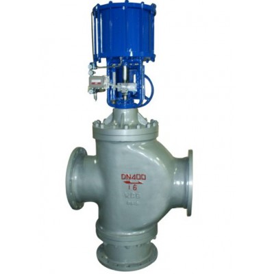 气动大口径三通调节阀